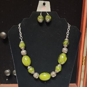 Paparazzi Necklace - Ice Melt - Green